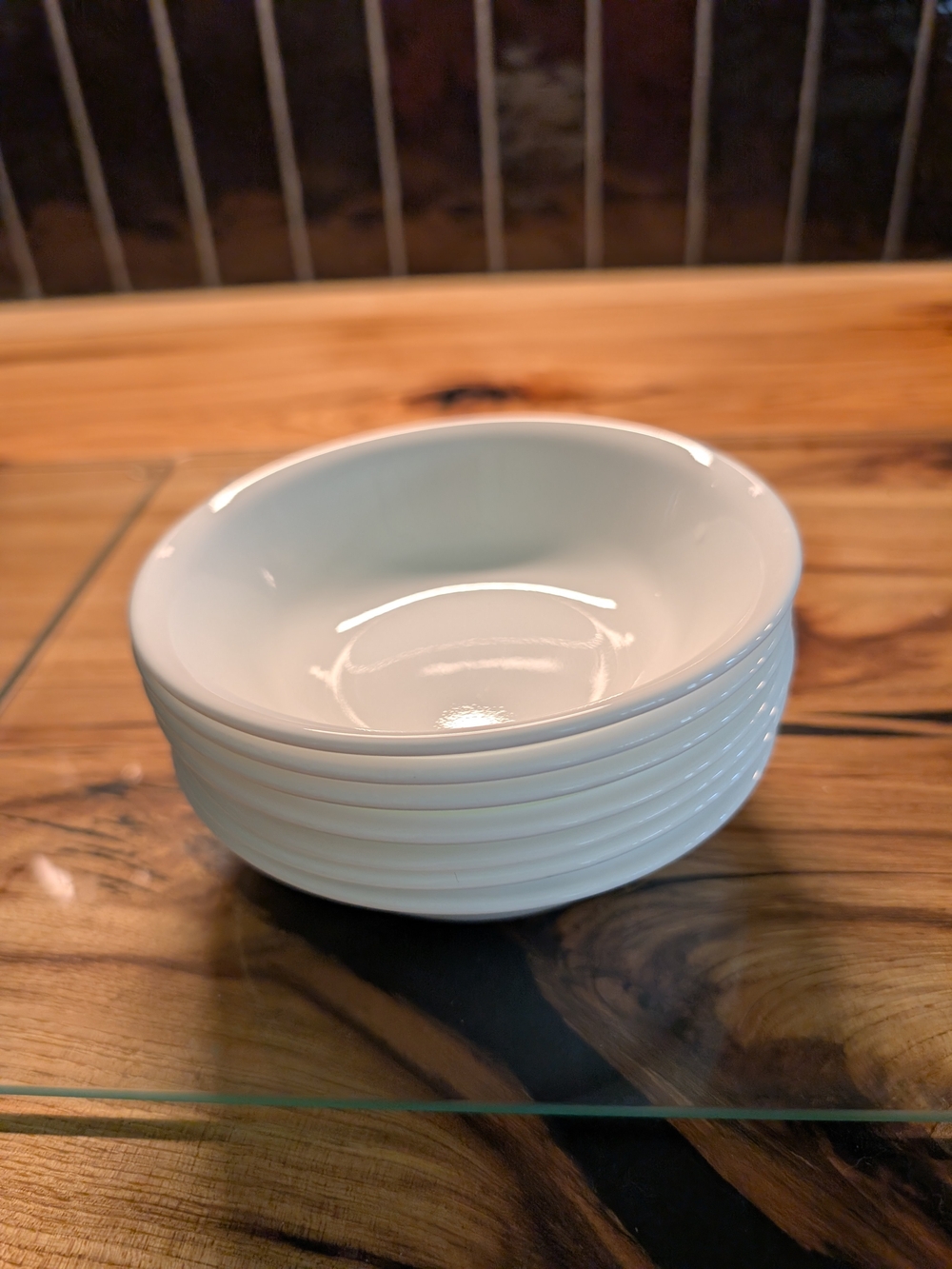 Corelle White Stackable Dining Bowls - Set of 7